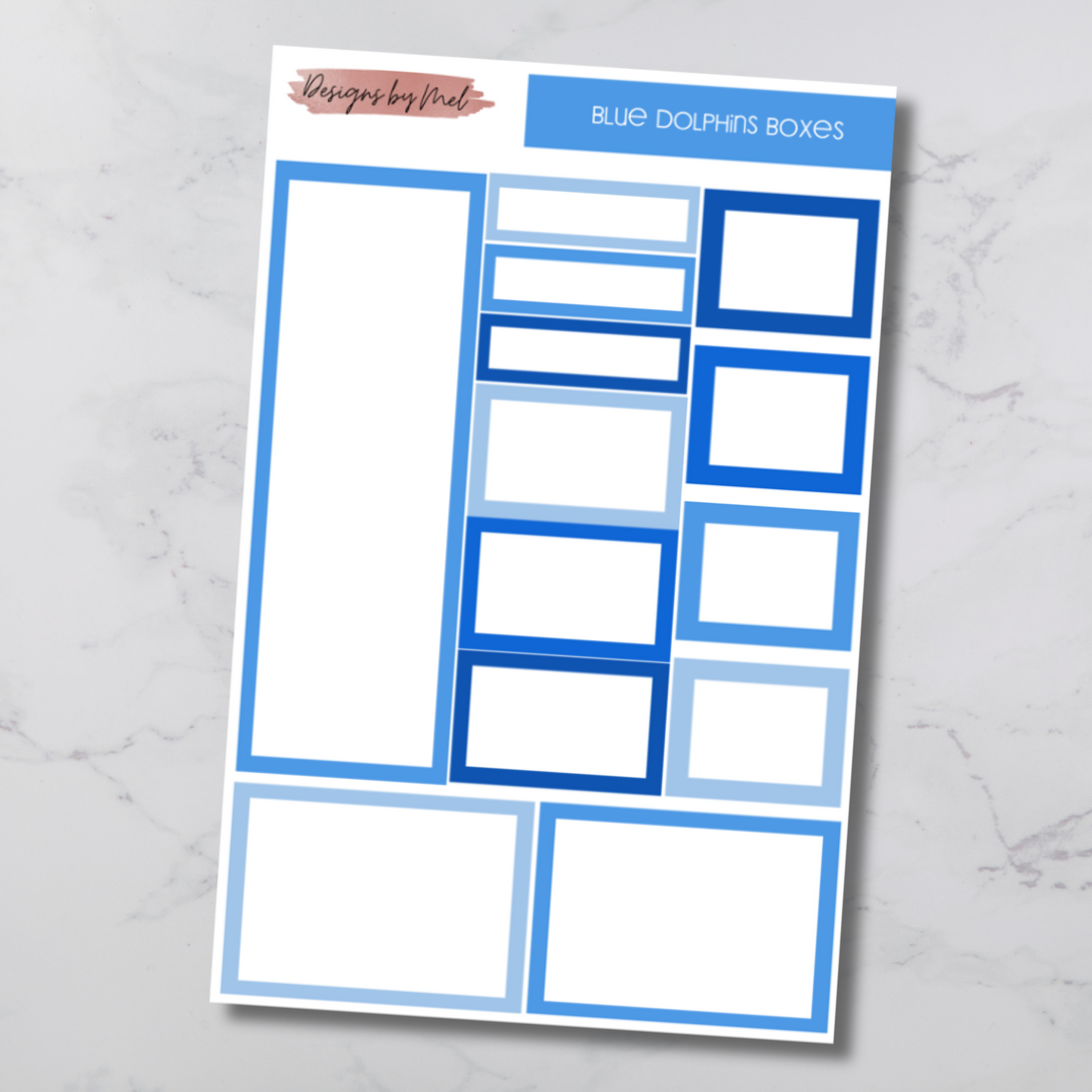 Blue Dolphins Boxes - Functional Boxes