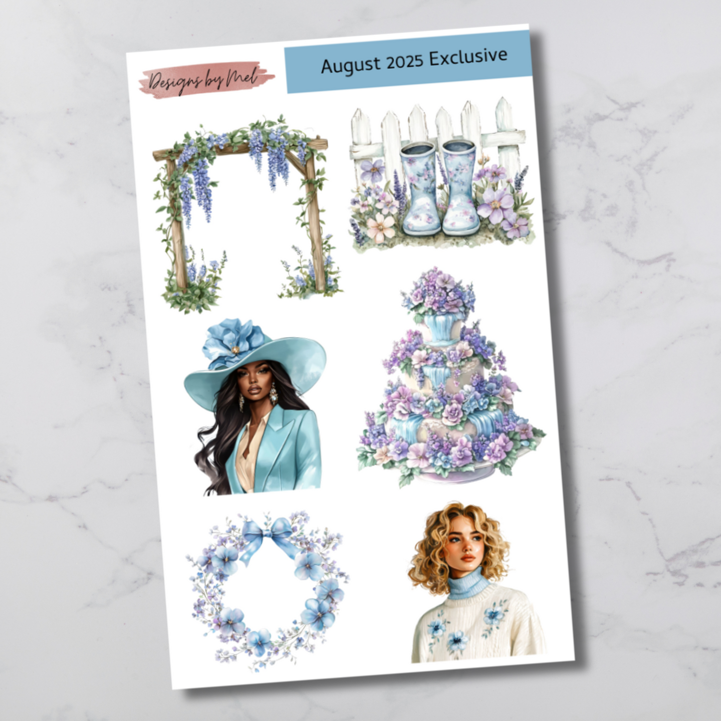 August 2025 Exclusive - Standard Vertical Layout