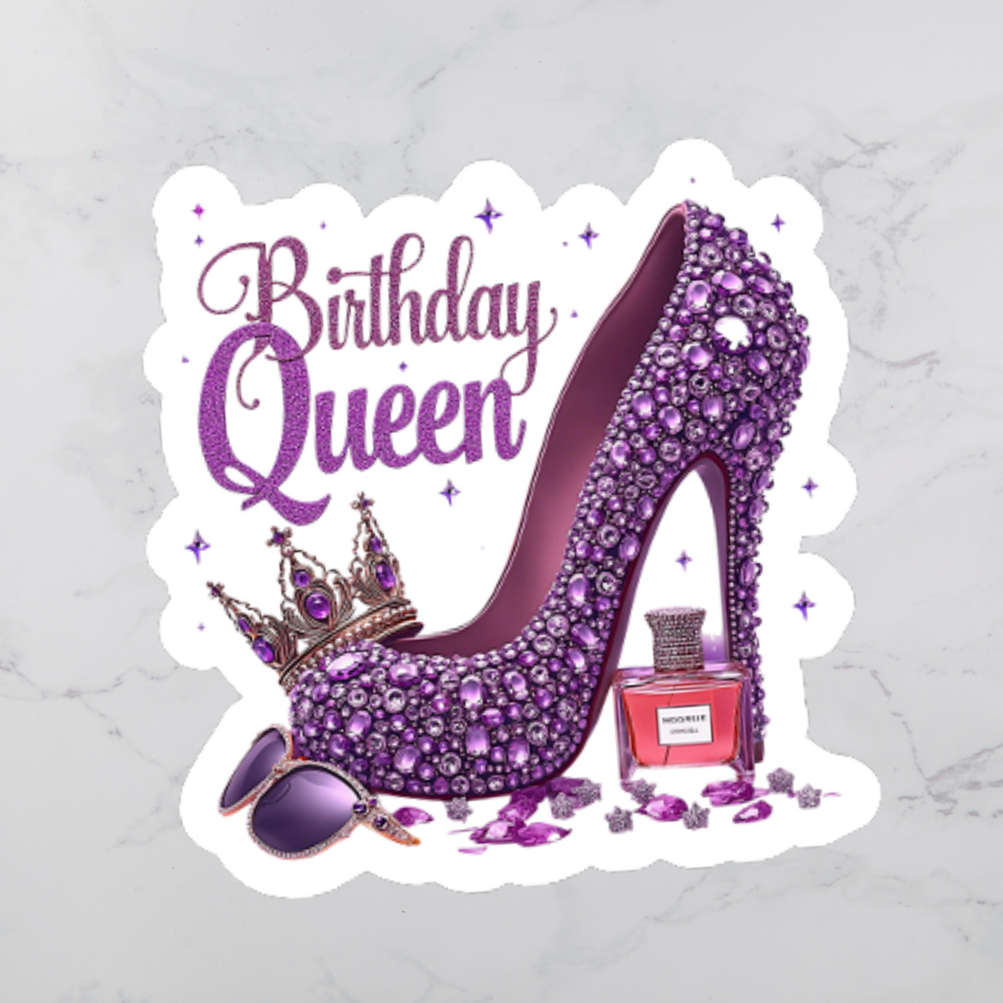Birthday Queen Diecut