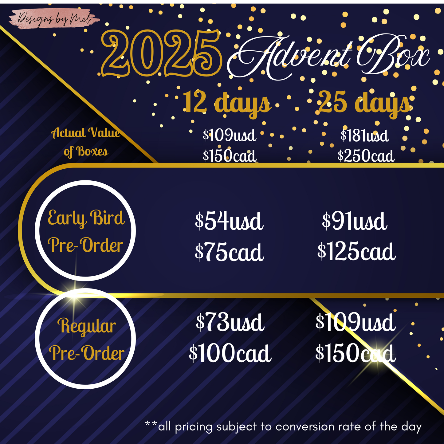 2025 ADVENT BOX - PRE-ORDER