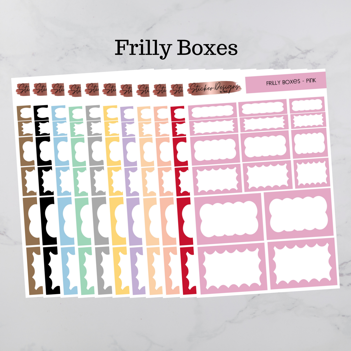 Functional Boxes - Frilly