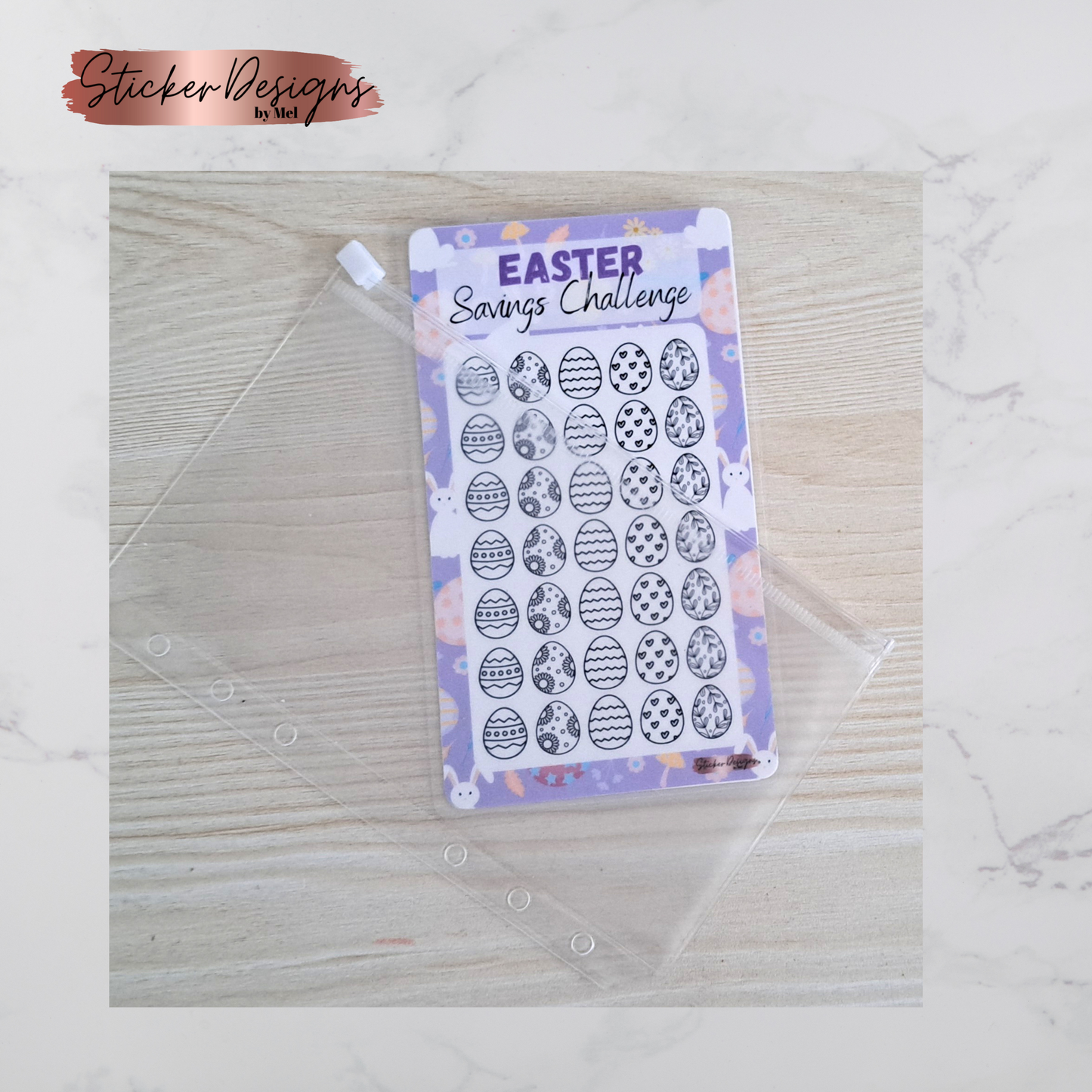 Easter - Savings Challenge - Laminated