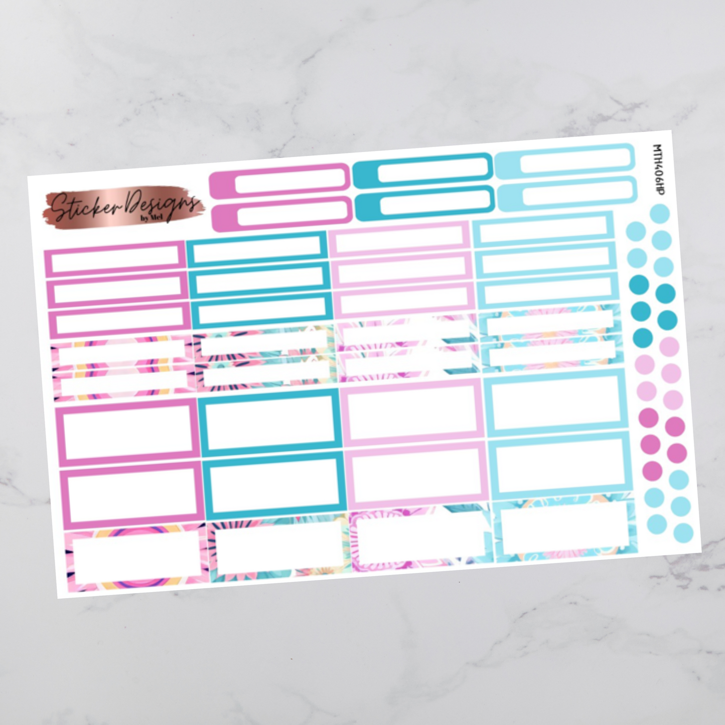 MTH 406 - Classic Happy Planner Monthly