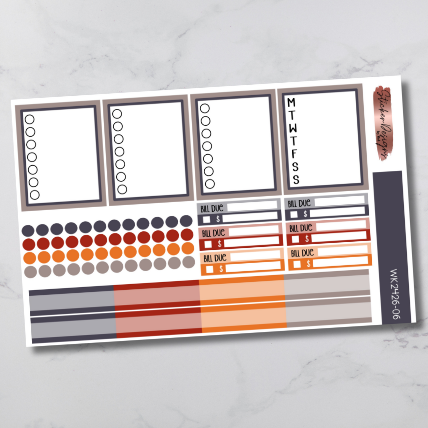 Weekly Kit 2426 - Gothic Fall - Vertical Layout