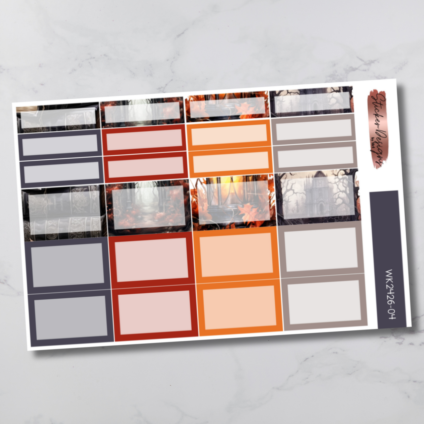 Weekly Kit 2426 - Gothic Fall - Vertical Layout