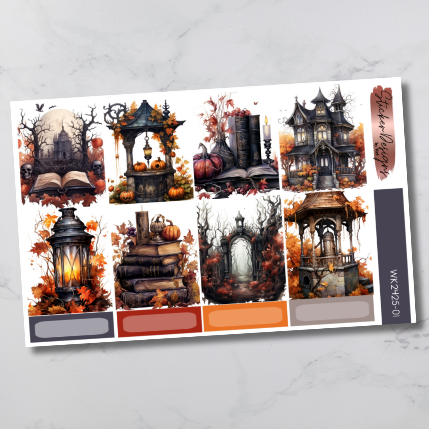 Weekly Kit 2426 - Gothic Fall - Vertical Layout