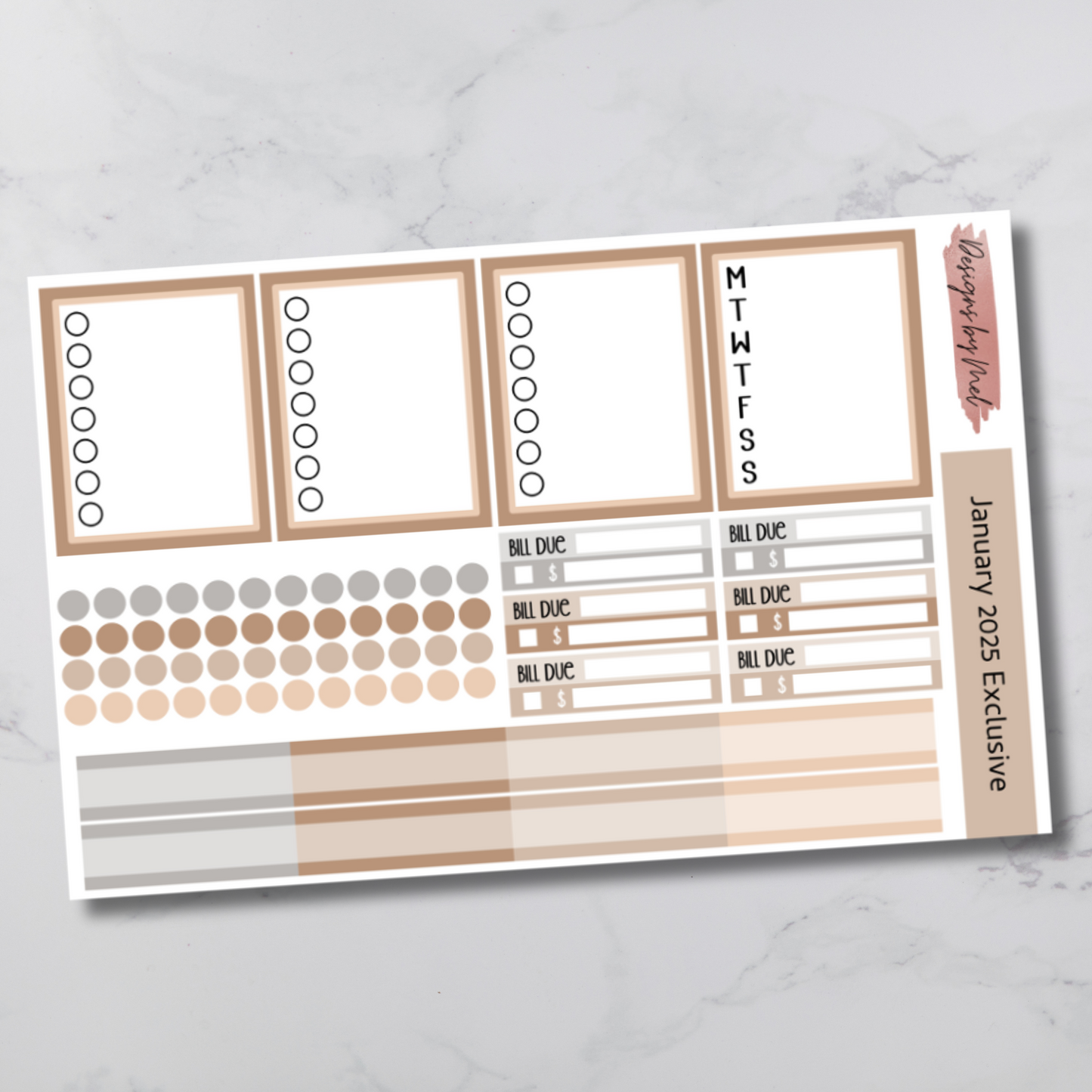 January 2025 Exclusive - Standard Vertical Layout