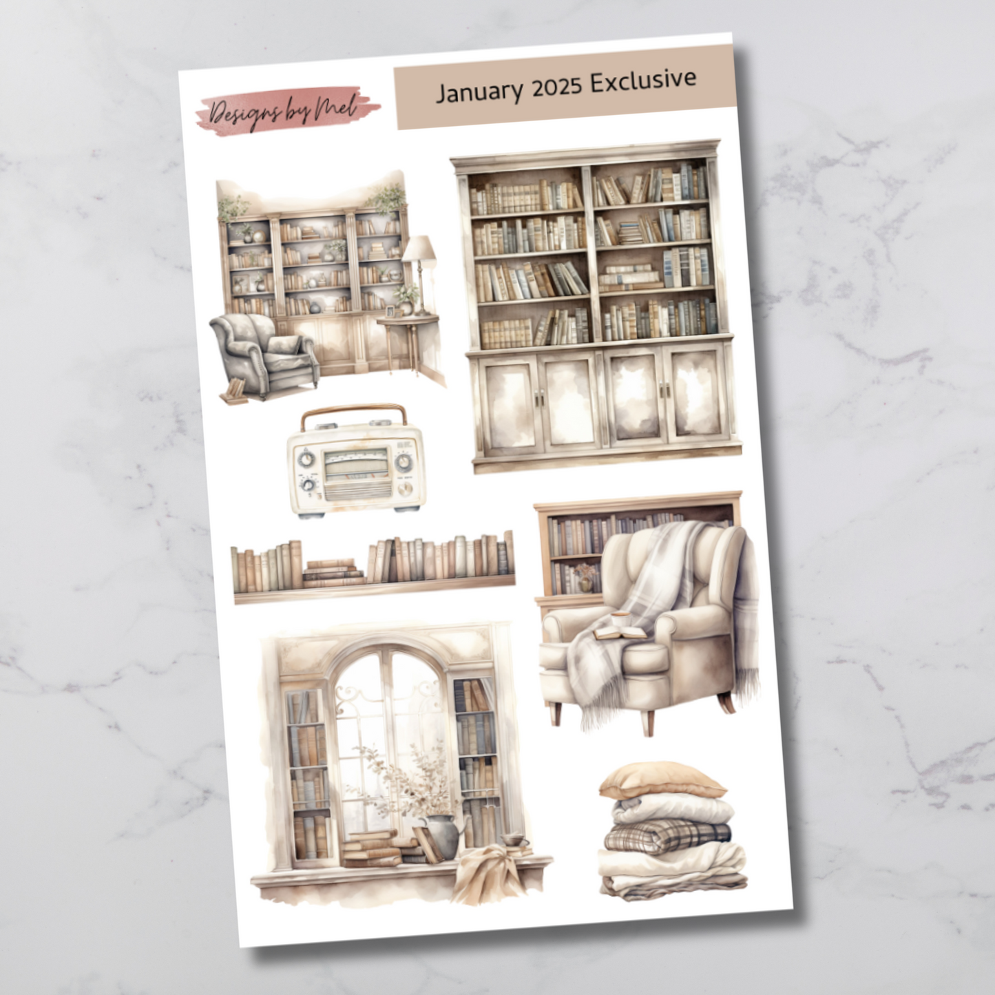 January 2025 Exclusive - Standard Vertical Layout