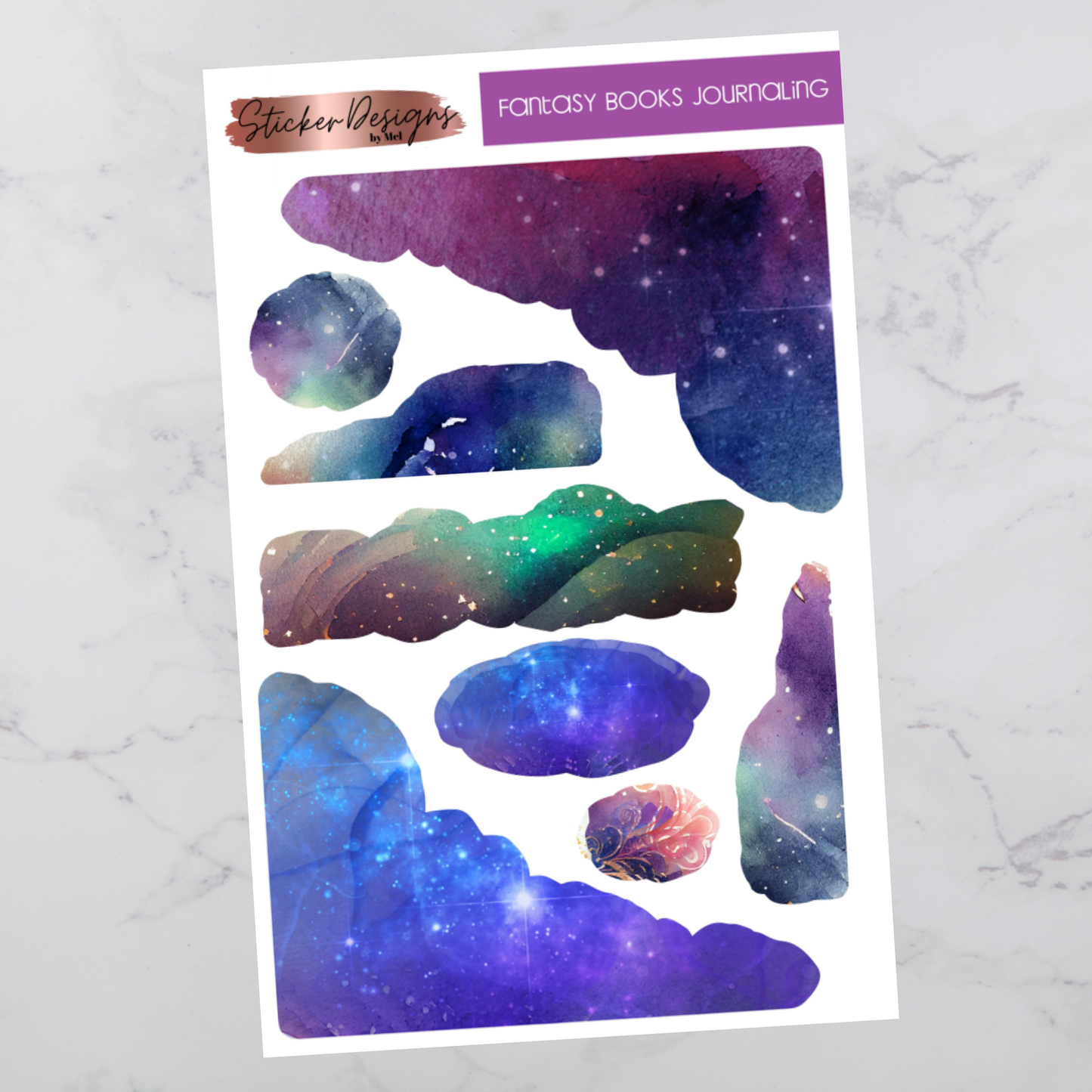 Fantasy Books - Journaling Shapes