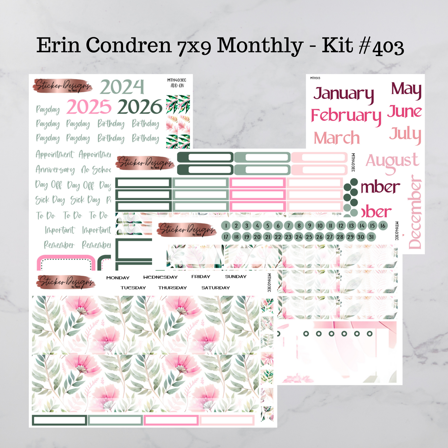 MTH 403 - EC 7x9 Monthly