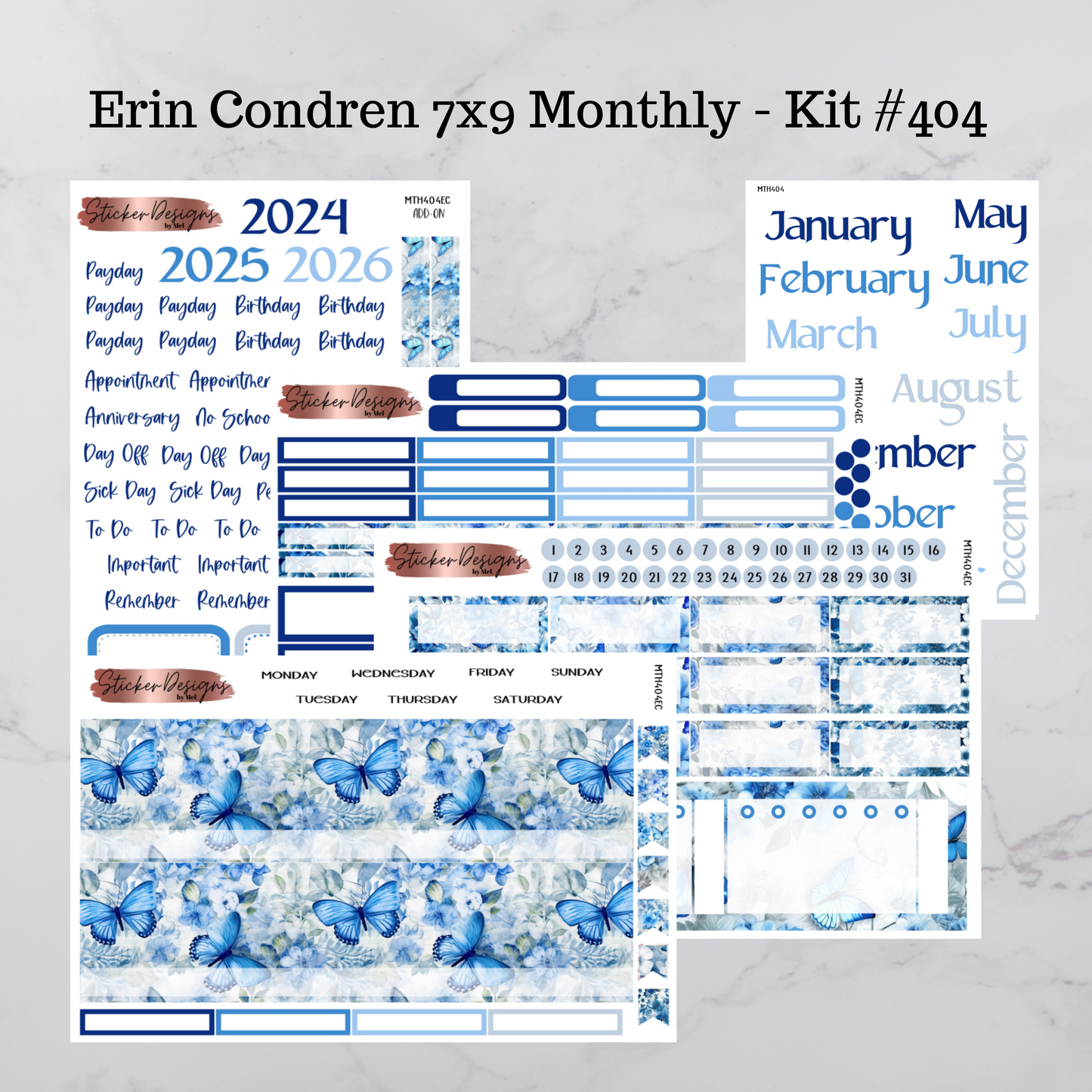 MTH 404 - EC 7x9 Monthly