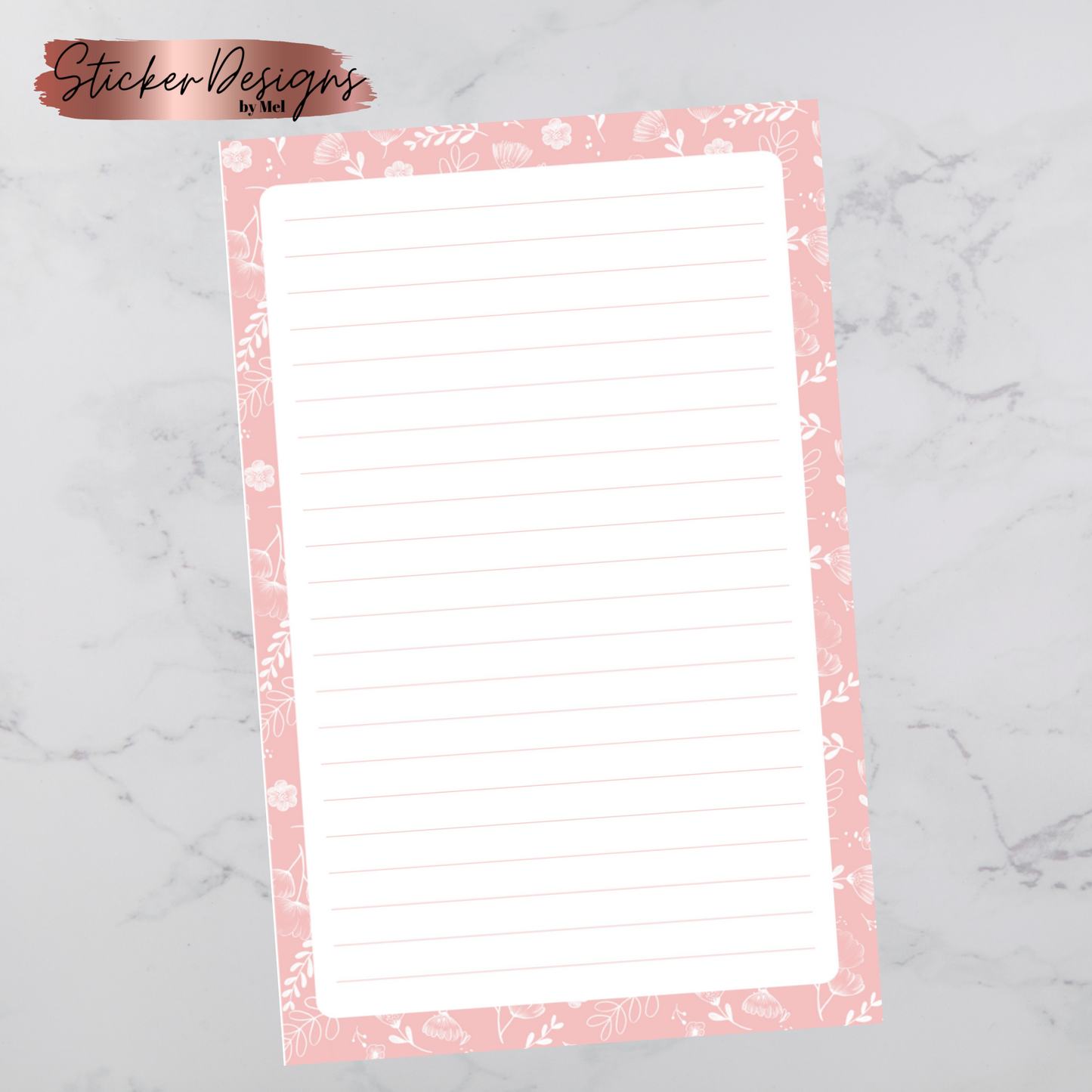 Blush Handmade Notepad