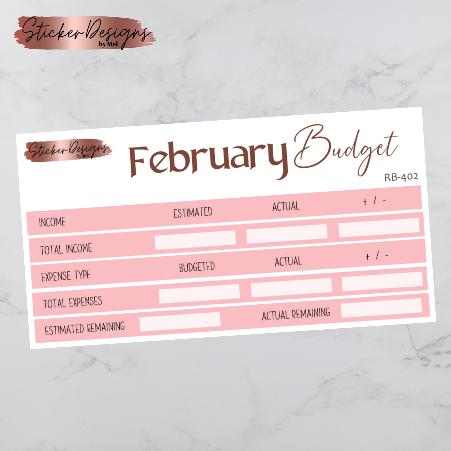 February 2024 Budget Kit