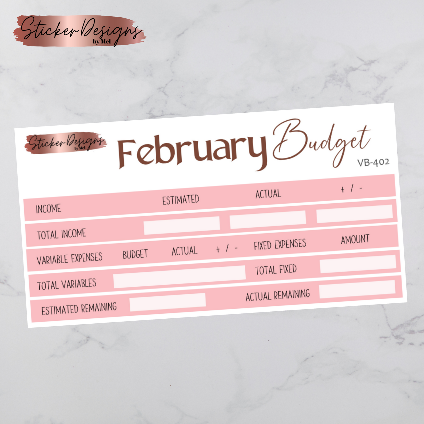 February 2024 Budget Kit