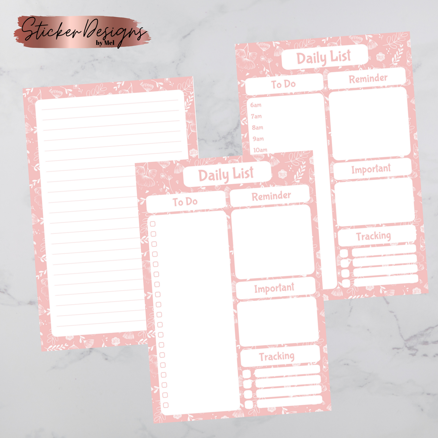 Blush Handmade Notepad