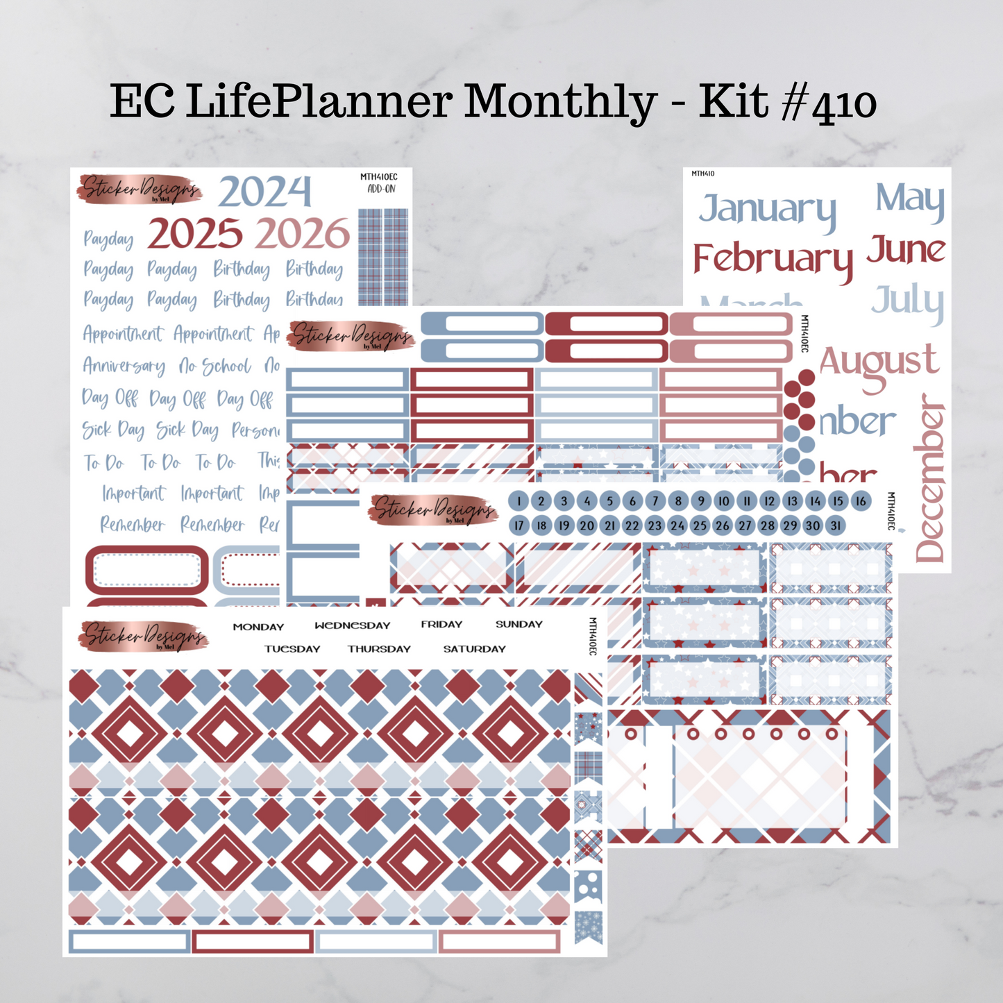 MTH 410 - EC 7x9 Monthly