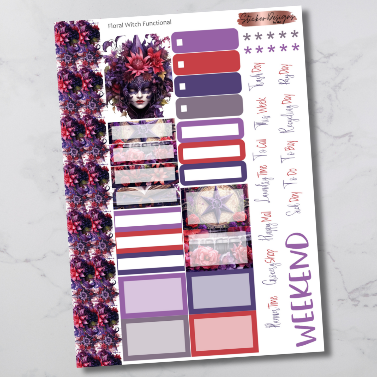 Floral Witch - Functional Sheet