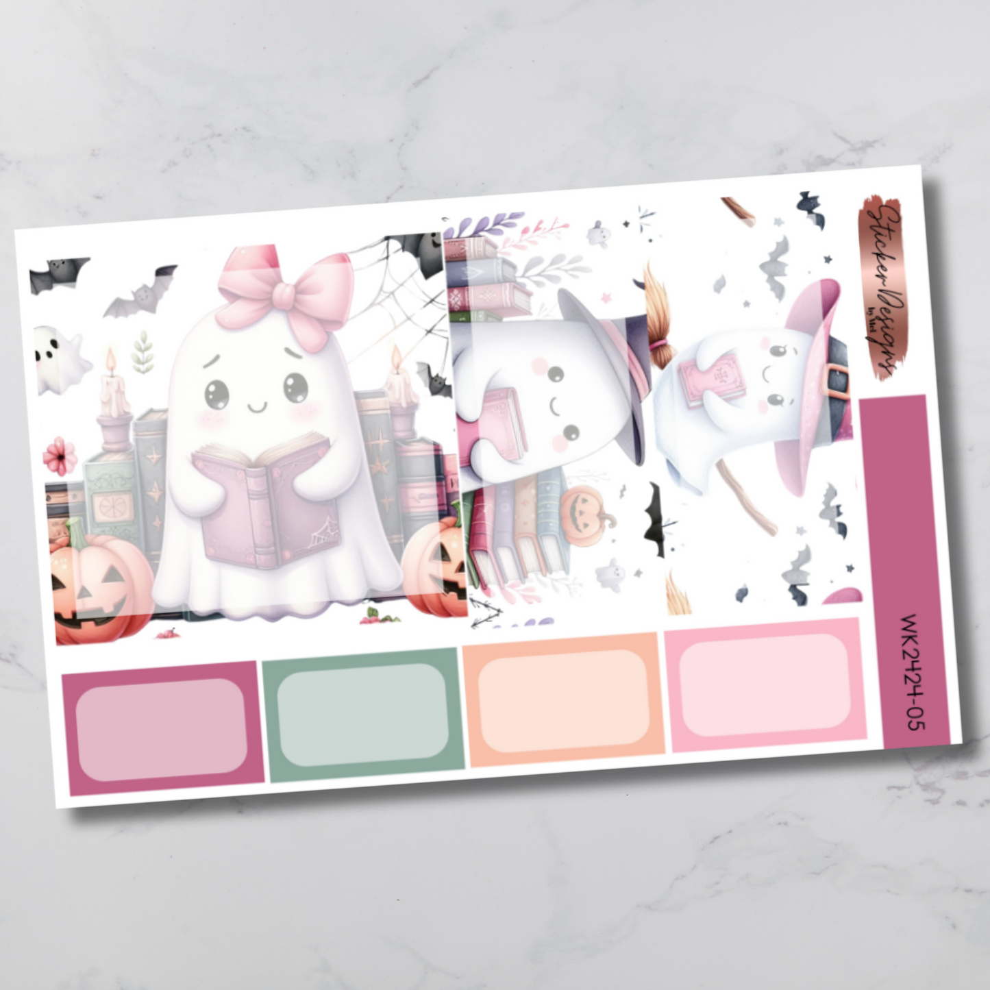Weekly Kit 2424 - Friendly Ghost - Vertical Layout