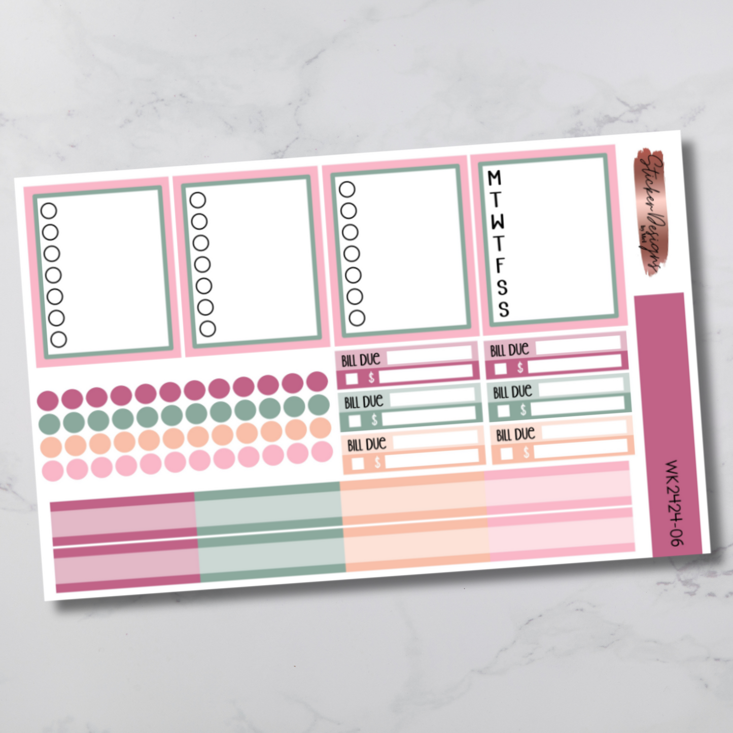 Weekly Kit 2424 - Friendly Ghost - Vertical Layout