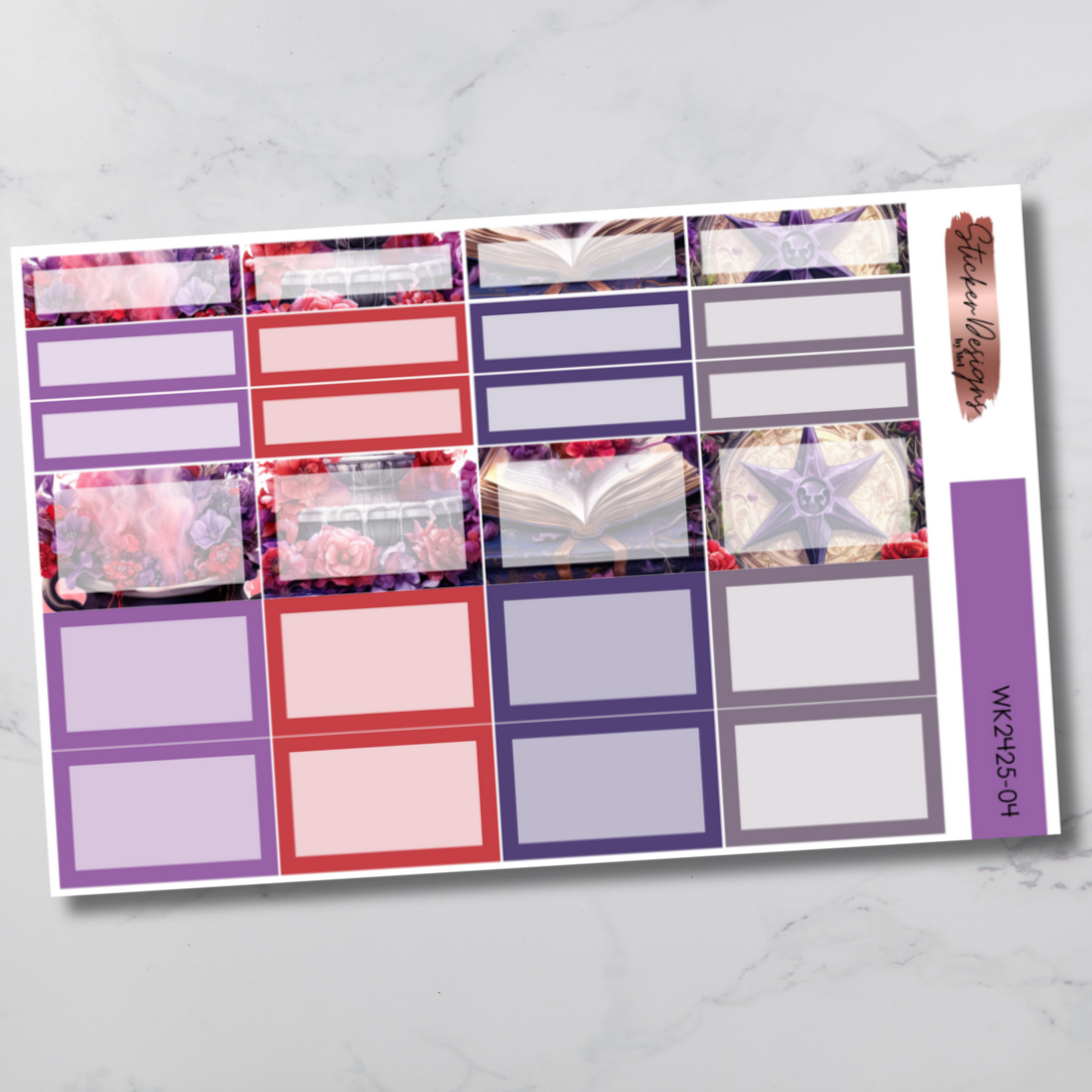 Weekly Kit 2425 - Floral Witch - Vertical Layout
