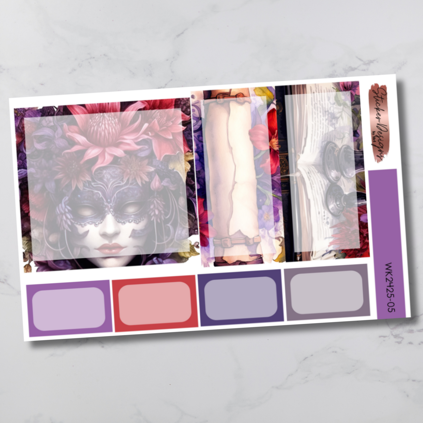 Weekly Kit 2425 - Floral Witch - Vertical Layout