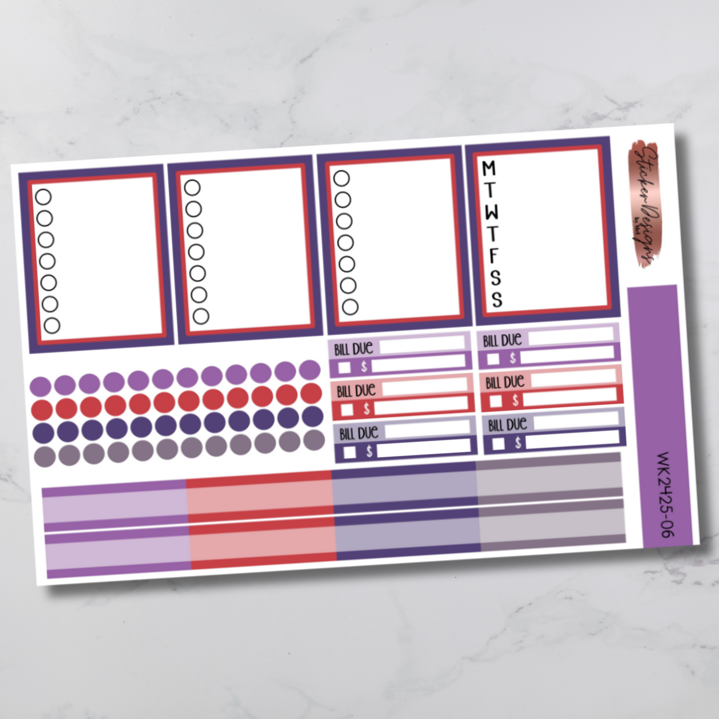 Weekly Kit 2425 - Floral Witch - Vertical Layout
