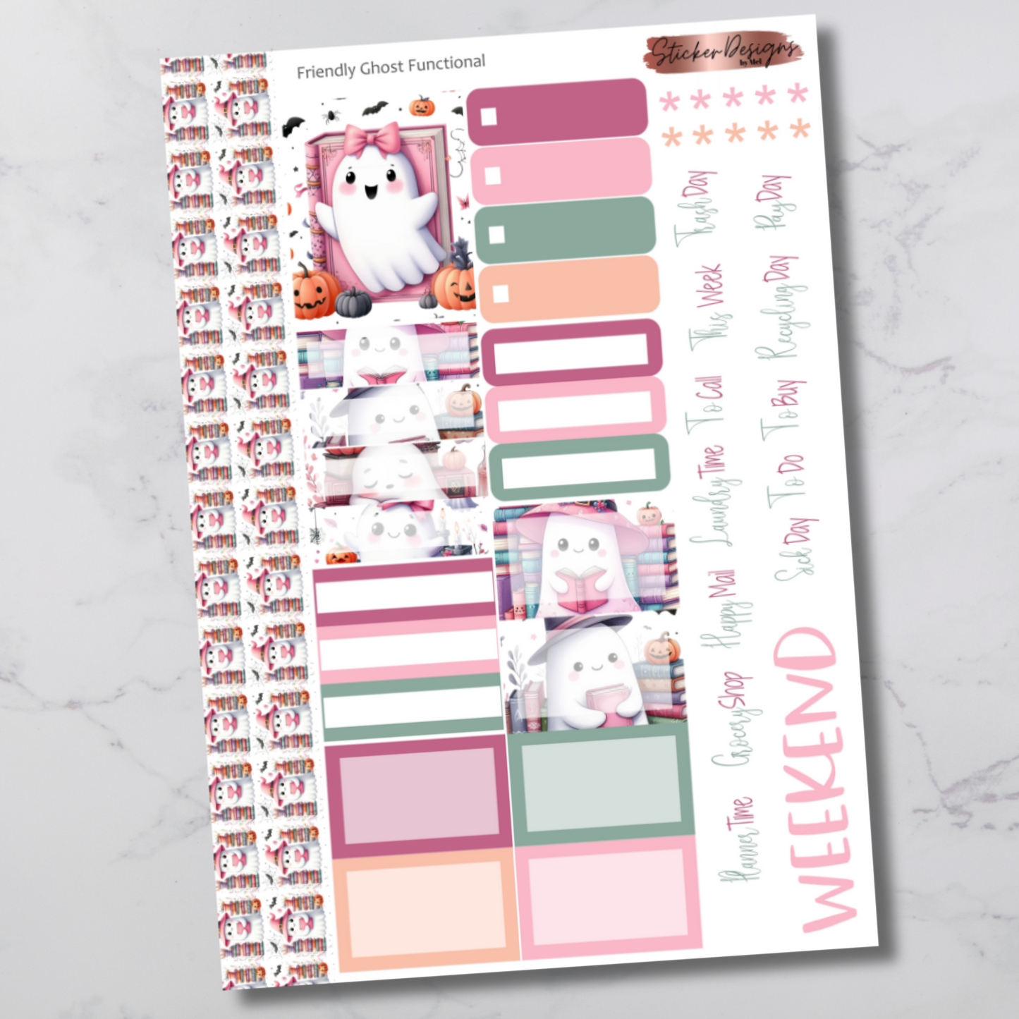 Friendly Ghost - Functional Sheet