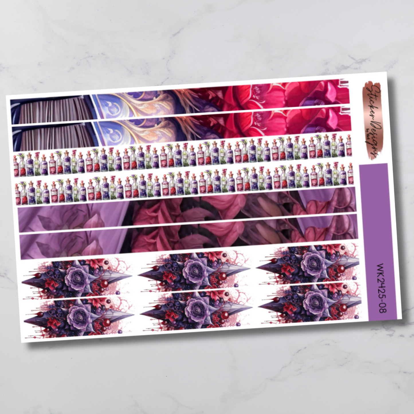 Weekly Kit 2425 - Floral Witch - Vertical Layout