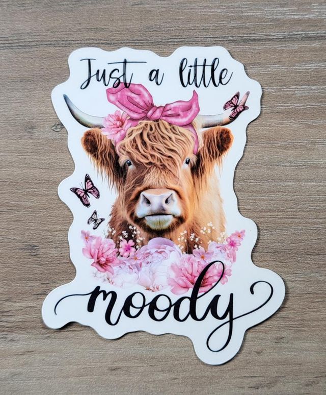 Just a little Moody Diecut