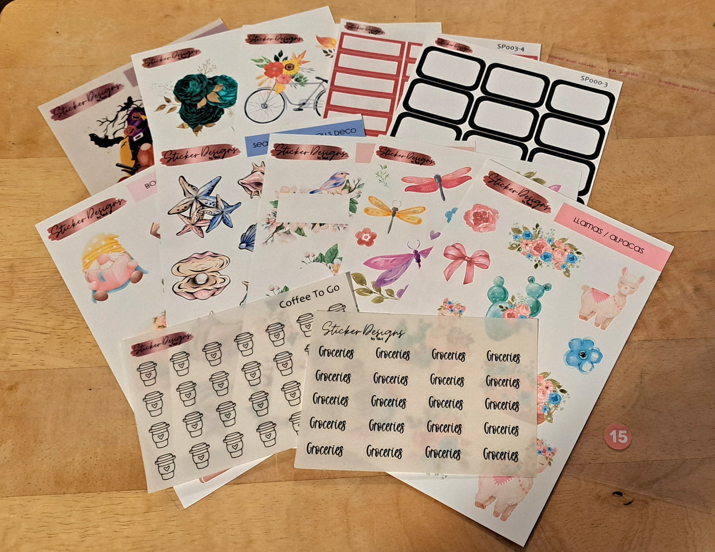 GRAB BAGS - VARIOUS STICKER BUNDLES