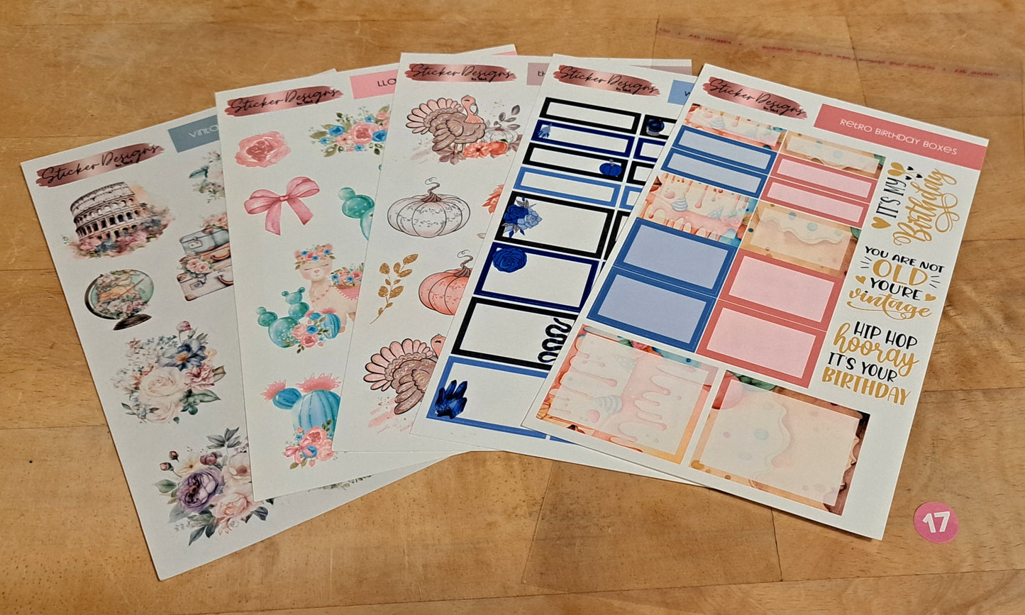 GRAB BAGS - VARIOUS STICKER BUNDLES