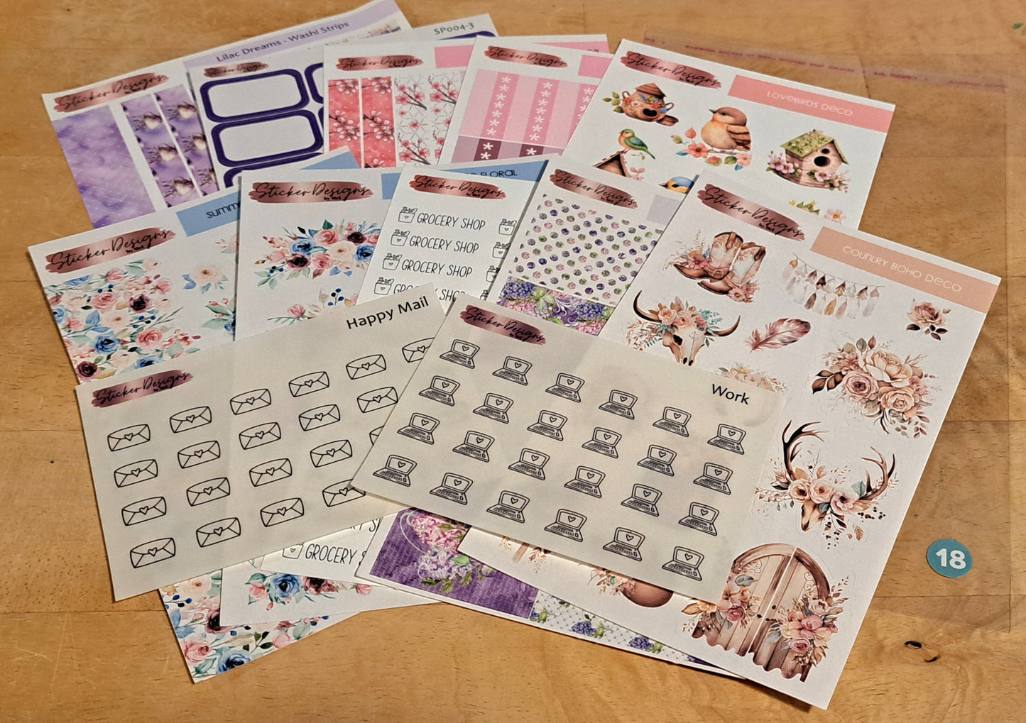 GRAB BAGS - VARIOUS STICKER BUNDLES