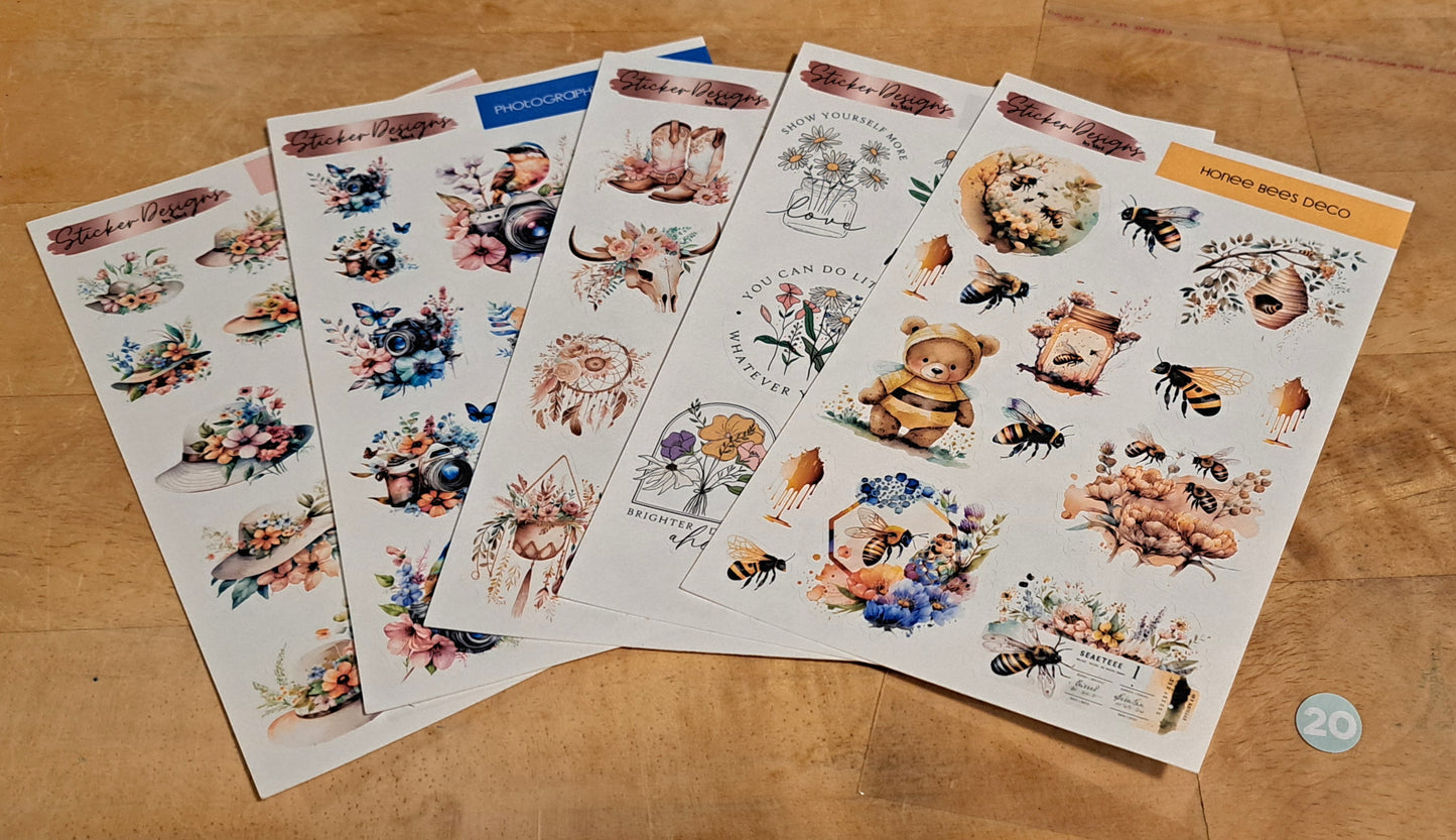 GRAB BAGS - VARIOUS STICKER BUNDLES