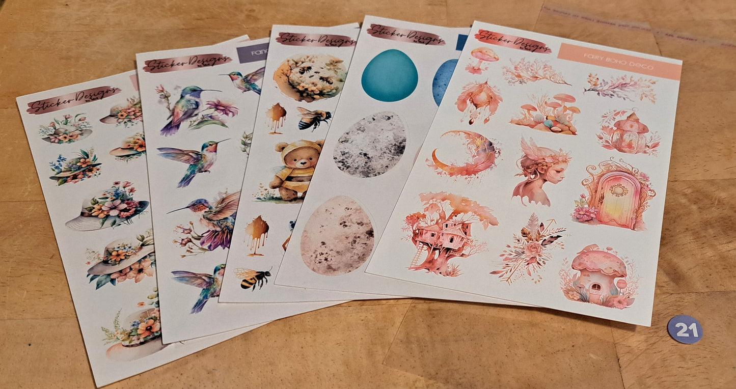 GRAB BAGS - VARIOUS STICKER BUNDLES