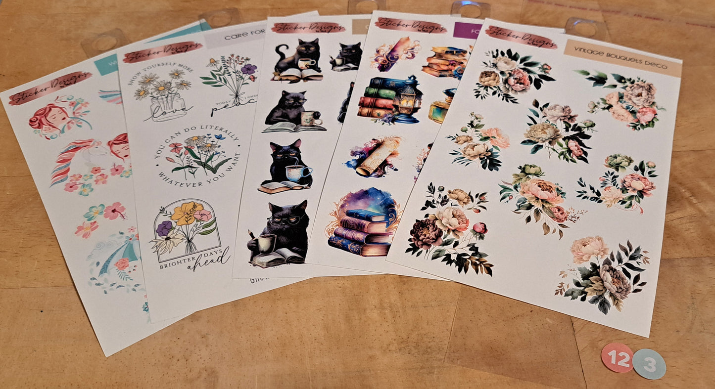 GRAB BAGS - VARIOUS STICKER BUNDLES