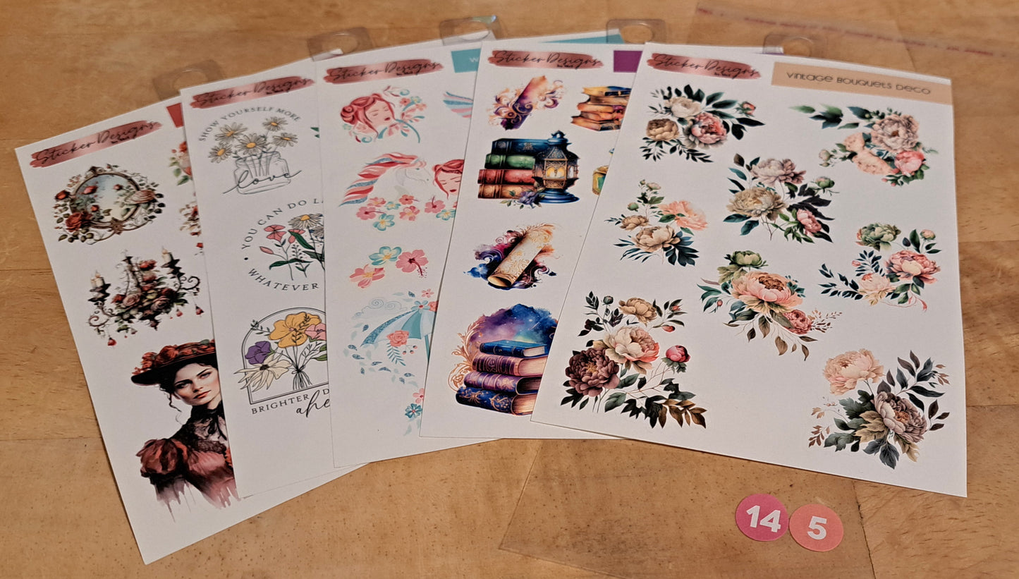 GRAB BAGS - VARIOUS STICKER BUNDLES