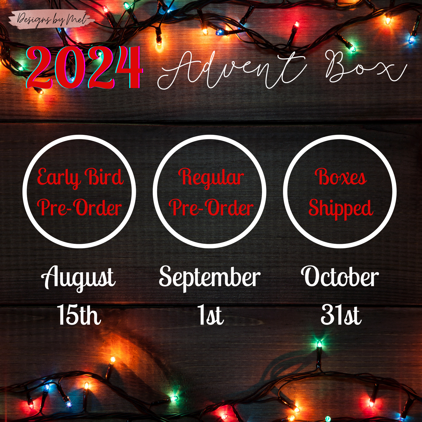 2024 ADVENT BOX - PRE-ORDER