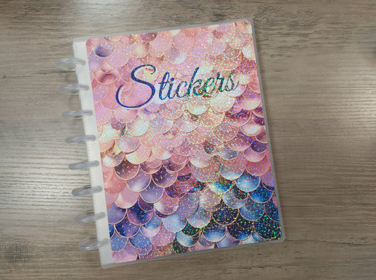 Mermaid Scales Sticker Storage Album