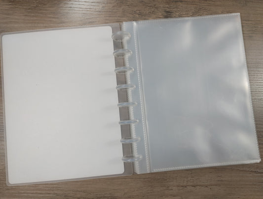Single Pocket Sticker Storage Album Sleeves