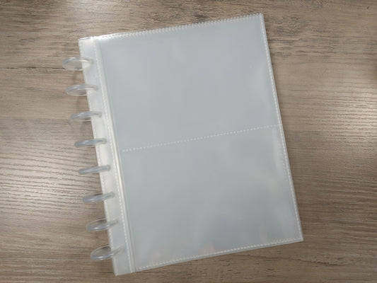 Double Pocket Sticker Storage Album Sleeves