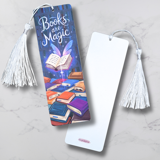 Books Are Magic - A - Bookmark