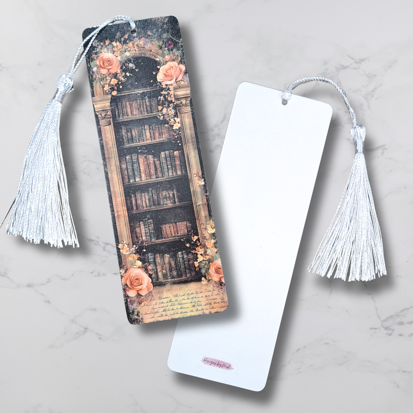 Vintage Bookshelf - Bookmark