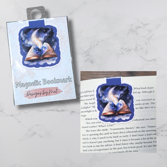 Magical Book - Magnetic Bookmark