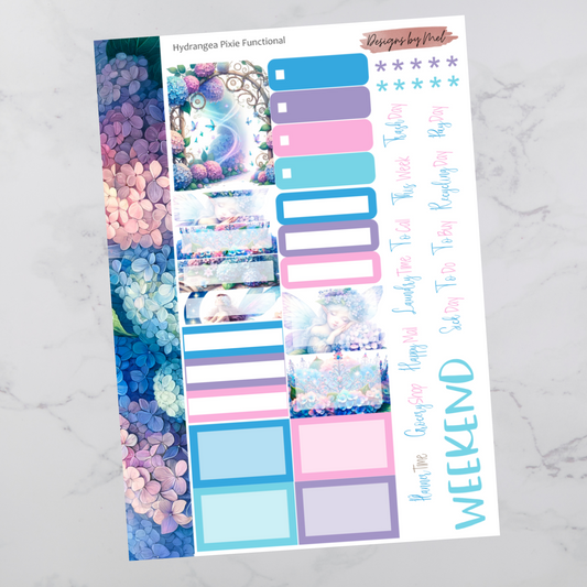 Hydrangea Pixie - Functional Sheet