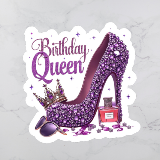 Birthday Queen Diecut