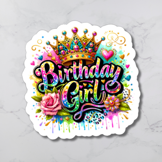 Birthday Girl Diecut