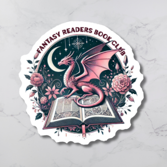 Fantasy Readers Book Club Diecut