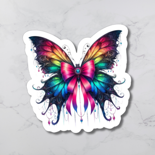 Bow & Butterfly Diecut