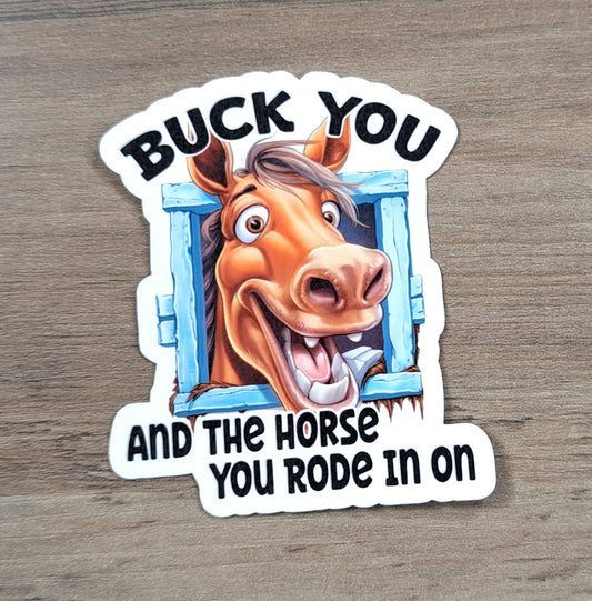Buck You Diecut