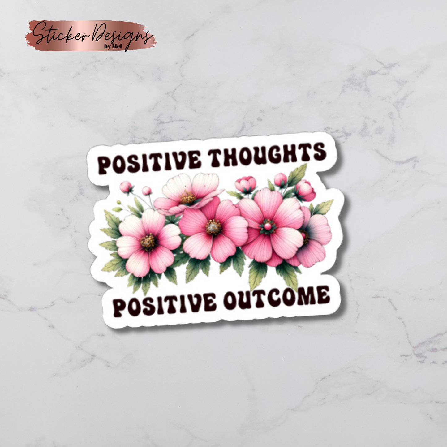 Positive Thoughts Diecut